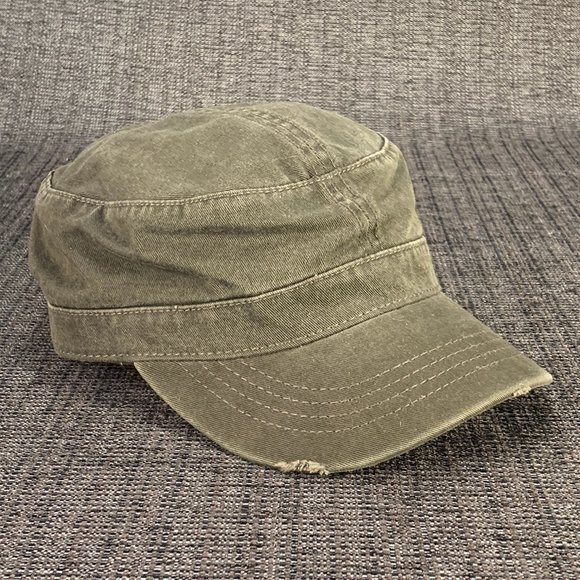 Military Style ShowSteers.com Womens Hat - cap livestock show showing army green - Picture 2 of 8